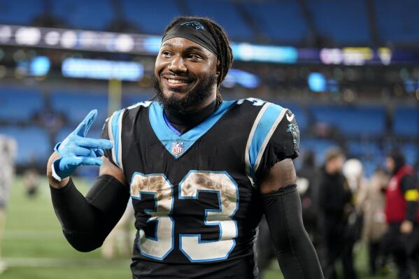 Panthers running game has improved since McCaffrey trade AP News